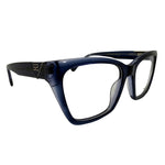 Armação de Óculos Sabrina Sato SS978 Azul Translúcido C4