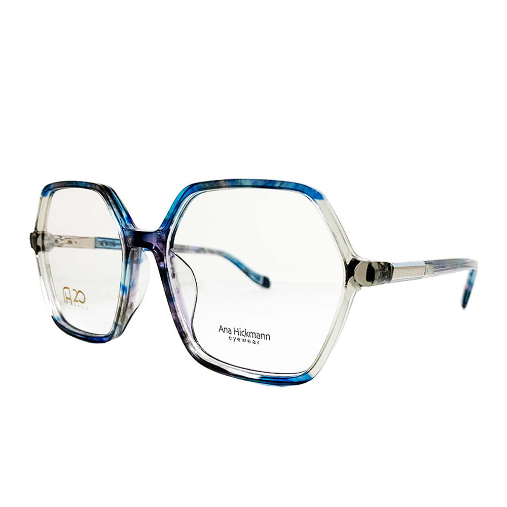 Armação de Óculos Ana Hickmann AH60009 Azul G23