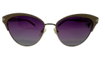 Óculos de Sol Sabrina Sato SS564 Cinza/Roxo Degradê