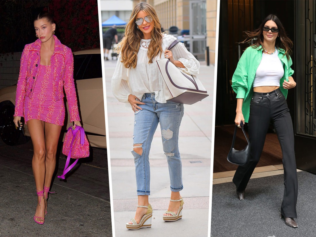 Celebs Show Off Spring Bags from the Best of Bottega, Louis